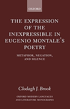 The expression of the inexpressible in Eugenio Montale's poetry : metaphor, negation, and silence