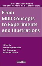 From MDD concepts to experiments and illustrations