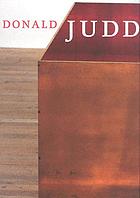 Donald Judd