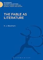 The fable as literature