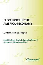 Electricity in the American economy : agent of technological progress