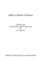 Sallust's Bellum Catilinae
