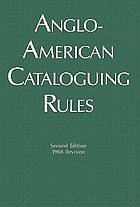 Anglo-American cataloguing rules