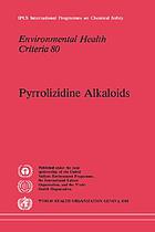 Pyrrolizidine alkaloids