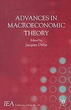 Advances in macroeconomic theory : international economic association