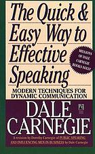 The quick and easy way to effective speaking