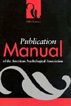 Publication manual of the American Psychological Association