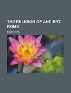The religion of ancient Rome