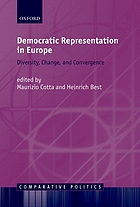 Democratic representation in Europe : diversity, change, and convergence