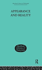 Appearance and reality