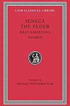 The elder Seneca declamations