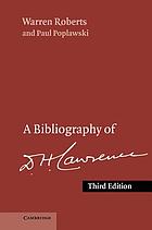 A bibliography of D.H. Lawrence
