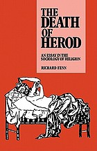 The death of Herod : an essay in the sociology of religion