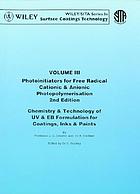 [Chemistry & technology of UV & EB formulations for coatings, inks, and paints]