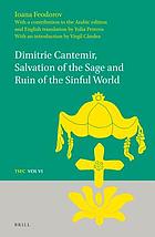 Dimitrie Cantemir, salvation of the sage and ruin of the sinful world