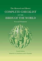 The Howard and Moore complete checklist of the birds of the world