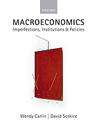 Macroeconomics : imperfections, institutions, and policies