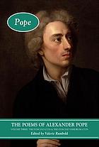 Poems of Alexander Pope