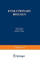 Evolutionary biology. Volume 15