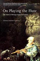 On playing the flute