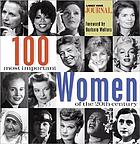 100 most important women of the 20th century
