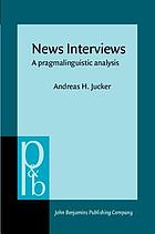News interviews : a pragmalinguistic analysis