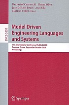 Model driven engineering languages and systems : 11th international conference, MoDELS 2008, Toulouse, France, September 28 - October 3, 2008 : proceedings