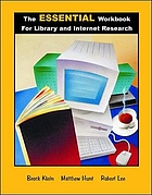 The essential workbook for library and internet research