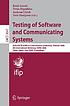 Testing of Software and Communicating Systems, vol. 5047