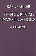 Theological investigations