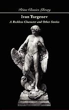 A reckless character, and other stories