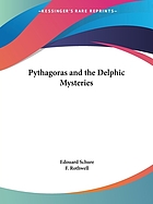 Pythagoras and the Delphic mysteries