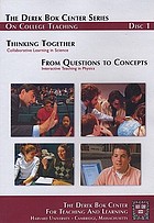 The Derek Bok Center series on college teaching