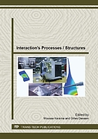 Interaction's processes/Structures : Special topic volume with invited peer reviewed papers only Interaction's procesess/structures Interaction's processes / special topic volume with invited peer reviewed papers only