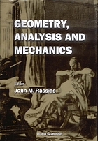 Geometry, analysis, and mechanics