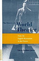 A history of world theater
