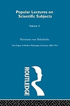 The philosophy of the inductive sciences