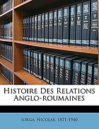 A history of Anglo-Roumanian relations