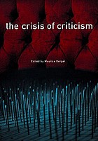 The crisis of criticism