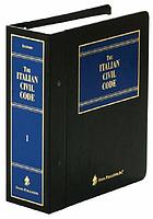 The Italian Civil code and complementary legislation
