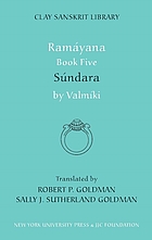 Rāmāyaṇa. Book five, Sundara