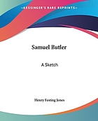 Samuel Butler: A sketch