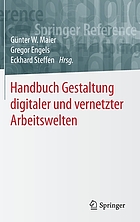 Handbuch Gestaltung digitaler und vernetzter Arbeitswelten