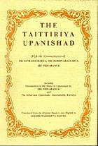 The Taittiriya Upanishad