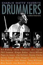 Charlie Watts' favorite drummers