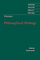 Philosophical writings