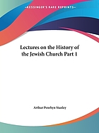Lectures on the history of the Jewish church