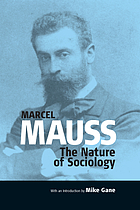The nature of sociology : two essays