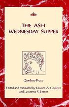 The Ash Wednesday supper = La cena de le ceneri