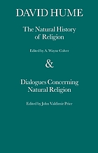 The natural history of religion